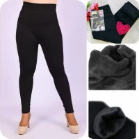 Теплые Бесшовные термо лосины на МЕХУ. Размер: 50 – 60 (универсальный)