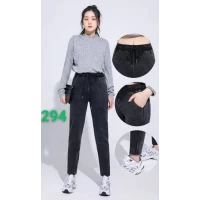 Джинсы женские на меху, норма