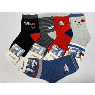 Детские махровые носки хорошего качества размер 3-4, 5-6, 7-8 лет Детские махровые носки хорошего качества размер 3-4, 5-6, 7-8 лет