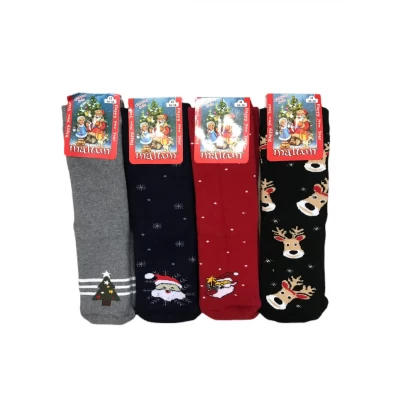 Носки детские махровые новогодние pp 34-36, 36-38. Турция Носки детские махровые новогодние pp 34-36, 36-38. Турция