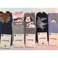 Детские носки размер Фенна, 1-2, 3-4, 5-6 года Фенна