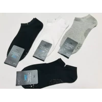 Мужские короткие носки с силиконом на пятке размер 41-47