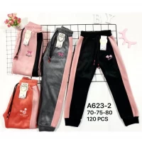 Спортивные штаны зимние для детей, утепленные на меху. Размеры 3-10 лет