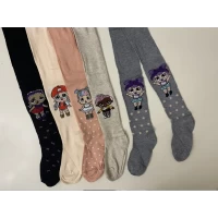 Колготки детские с рисунками демисезон от 7 до 10 лет