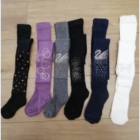 Колготки детские со стразами на 3-12 лет. Турция