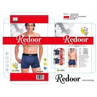 Трусы мужские Redoor, хлопок, L-3XL. Расцветки в ассорт.