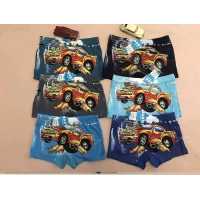 Трусы шорты на мальчика 3-4, 5-6, 6-8, 10-12 лет, Тачки