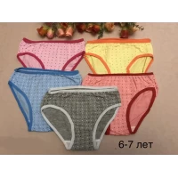 Детские трусики в горошек размеры на 6-7 лет