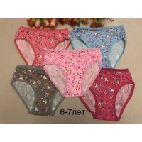 Трусики на девочку с котятами на 6-7 лет
