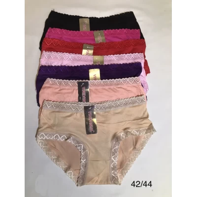 Кружевные женские трусы-слип 42-44. Хлопок Кружевные женские трусы-слип 42-44. Хлопок