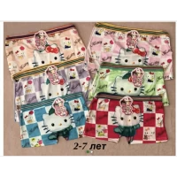 Трусики детские шортики с кошечкой на 2-7 лет