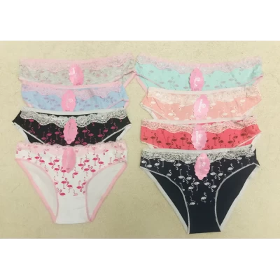 Трусы хлопковые фламинго, размеры 44-48 Трусы хлопковые фламинго, размеры 44-48