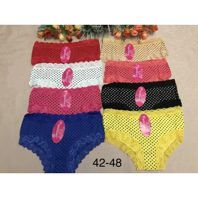 Трусы хлопковые с кружевом, размеры 42-48 Трусы хлопковые с кружевом, размеры 42-48