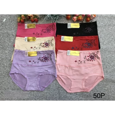 Трусы женские высокие утяжечки, бамбук, размеры: 50