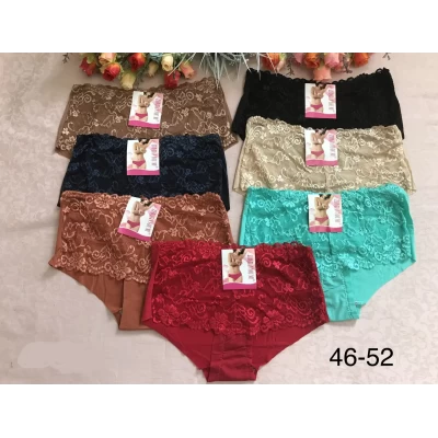 Трусы с лазерной обработкой с кружевом, размер: 46-52