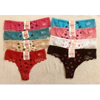 Трусы женские Бикини с кружевом, размер: 44-48