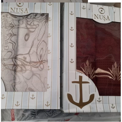 Набор 2-ка в коробке (б+л) (в ассортименте). Турция Набор 2-ка в коробке (б+л) (в ассортименте). Турция