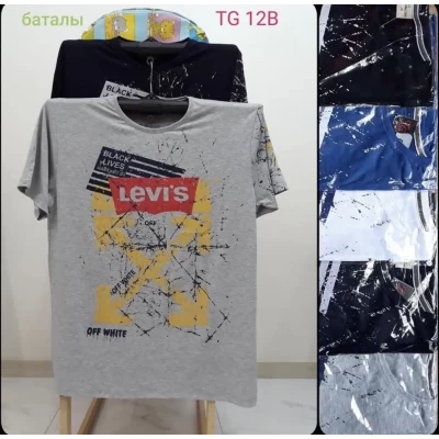 Чоловічі футболки р.5XL-7XL (56-64) мікс Чоловічі футболки р.5XL-7XL (56-64) мікс