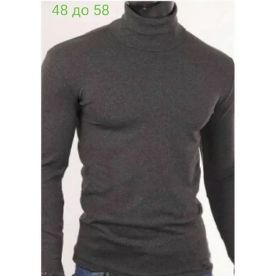 Гольф мужской турецкий трикотаж на флисе, р-н 48-56