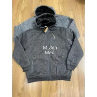 Мужской батник на толстом меху р-р M-4XL