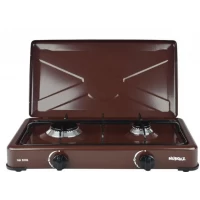 Настольная газовая плита-таганок на 2 конфорки Nurgaz