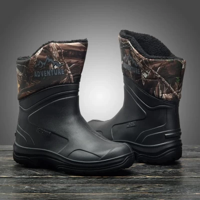 Сапоги мужские утепленные (ЕВА-материал). Размеры - 42-45