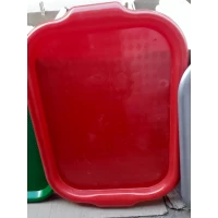 Поднос (разнос) пластиковый прямоугольный средний