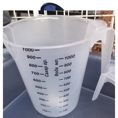 Мерный стакан пластик, объем 1000мл