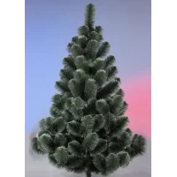 ЕЛКА ИСКУССТВЕННАЯ ПВХ "ПРИНЦЕСА" С БЕЛЫМИ КОНЧИКАМИ 1,9 М.