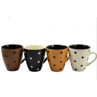 Керамическая чашка (600мл) Горохи в ассортименте