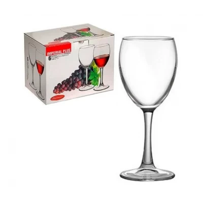Набор бокалов для вина(240мл) Подарочной упаковке (6шт)