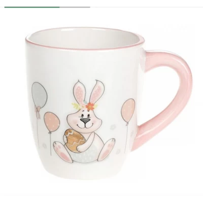 Чашка керамическая (350мл) Весёлый кролик Символ 2023года  (подарочная упаковка)