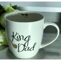 Чашка фарфоровая(550мл) Супер папа