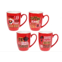 Керамическая чашка (350мл) в ассортименте 