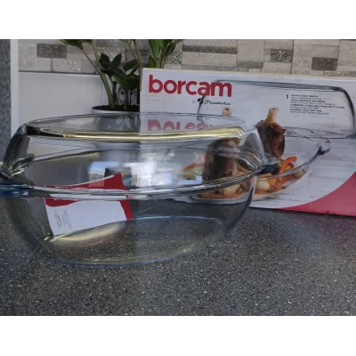 Боркам овал кастрюля с крышкой 1,7+2,5л произ-во Турция