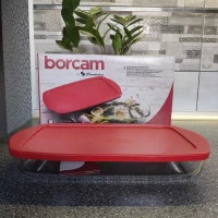 Боркам форма для запекания с пластмассовой крышкой (1.95л) произ-во Турция