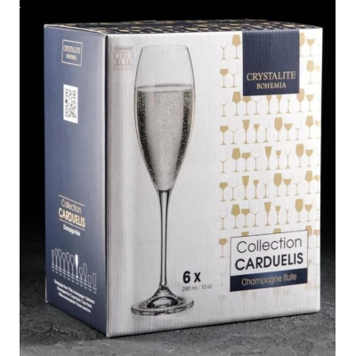 Бокалы для шампанского (290мл) произ_во Чехия