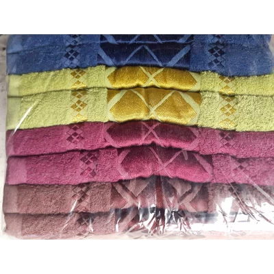 Полотенце махровое для бани Узор