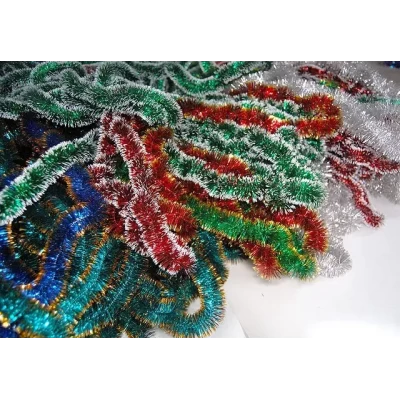 Новогодний дождик диаметр - 25 мм, длина - 2,8 м