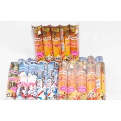 Хлопушка конфетти (h-9.5 см, d-2.5 см)