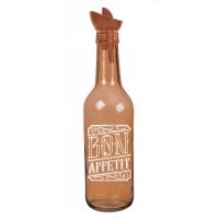 Стеклянная бутылка для масла (0,33л) производство Турция 