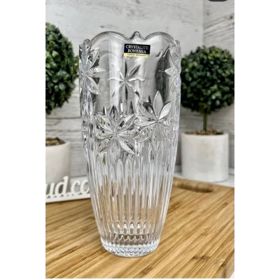 Стеклянная ваза (производство Чехия