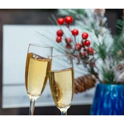 Набор бокалов для шампанского (250мл) 2 шт