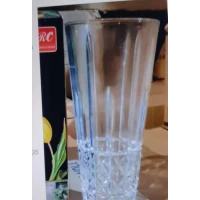 Стеклянная ваза 30 см