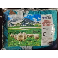 Одеяло Люкс 200x220см Шерсть	