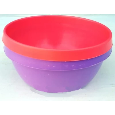 Миска пластиковая 1,5 литра круглая "ХАРПЛАСТМАСС" Миска пластиковая 1,5 литра круглая "ХАРПЛАСТМАСС"