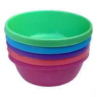 Миска пластиковая 3 литра круглая "Юнипласт"