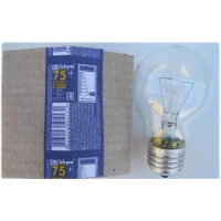 Лампа накаливания (ЛОН) 75 Вт цоколь Е27 "Искра" Львов