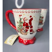 Керамическая кружка,"Санта*(300мл)