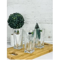 Высокие стаканы Quadro Производство Чехия(360мл) (6шт)